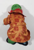 Vintage Clown Wire Poseable 9" Tall Porcelain Doll