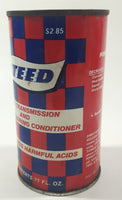 Vintage Steed Auto Transmission And Power Steering Conditioner 11 Fl. Oz. 4 3/4" Metal Can Full Never Opened