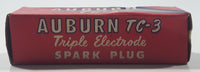 Vintage Auburn TC-3 Triple Electrode Spark Plug E45T Hex In Box