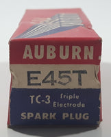 Vintage Auburn TC-3 Triple Electrode Spark Plug E45T Hex In Box