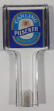 Vintage Carling Pilsener Beer 6" Clear Acrylic Beer Tap Handle Pull