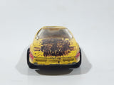 2006 Hot Wheels 1980 Corvette Yellow Die Cast Toy Car Vehicle