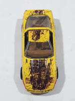 2006 Hot Wheels 1980 Corvette Yellow Die Cast Toy Car Vehicle