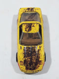 2006 Hot Wheels 1980 Corvette Yellow Die Cast Toy Car Vehicle