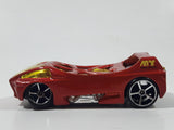 2006 Hot Wheels First Editions Mega Thrust Night Burner Red Die Cast Toy Race Car Vehicle