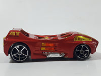 2006 Hot Wheels First Editions Mega Thrust Night Burner Red Die Cast Toy Race Car Vehicle