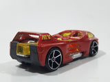 2006 Hot Wheels First Editions Mega Thrust Night Burner Red Die Cast Toy Race Car Vehicle