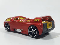 2006 Hot Wheels First Editions Mega Thrust Night Burner Red Die Cast Toy Race Car Vehicle