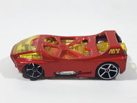 2006 Hot Wheels First Editions Mega Thrust Night Burner Red Die Cast Toy Race Car Vehicle