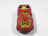 2006 Hot Wheels First Editions Mega Thrust Night Burner Red Die Cast Toy Race Car Vehicle