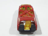 2006 Hot Wheels First Editions Mega Thrust Night Burner Red Die Cast Toy Race Car Vehicle