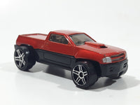 2005 Hot Wheels First Editions Trim TRK Metalflake Dark Orange Die Cast Toy Car Vehicle