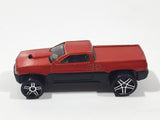 2005 Hot Wheels First Editions Trim TRK Metalflake Dark Orange Die Cast Toy Car Vehicle