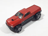 2005 Hot Wheels First Editions Trim TRK Metalflake Dark Orange Die Cast Toy Car Vehicle