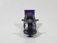 2001 Hot Wheels First Editions Fright Bike Motorcycle Clear Purple Die Cast Toy Car Vehicle