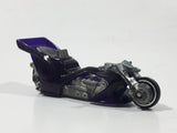 2001 Hot Wheels First Editions Fright Bike Motorcycle Clear Purple Die Cast Toy Car Vehicle