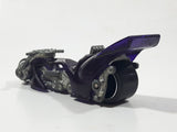 2001 Hot Wheels First Editions Fright Bike Motorcycle Clear Purple Die Cast Toy Car Vehicle