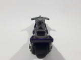 2001 Hot Wheels First Editions Fright Bike Motorcycle Clear Purple Die Cast Toy Car Vehicle