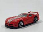 2001 Hot Wheels First Editions Dodge Viper GTS-R Enamel Red Die Cast Toy Car Vehicle