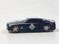 2010 Maisto Top Dog Toronto Maple Leafs NHL Ice Hockey Team 2006 Chevrolet Camaro Concept Blue Die Cast Toy Car Vehicle 1:64 Scale with Rubber Tires