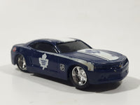 2010 Maisto Top Dog Toronto Maple Leafs NHL Ice Hockey Team 2006 Chevrolet Camaro Concept Blue Die Cast Toy Car Vehicle 1:64 Scale with Rubber Tires