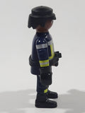 2009 Geobra Playmobil Police Officer 2 7/8" Tall Toy Figure