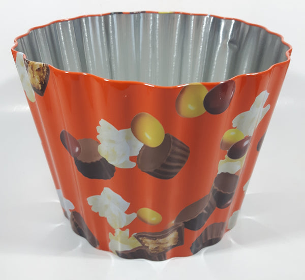 Snapco Reese's Peanut Butter Cups 6 1/4" Tall Metal Can Popcorn Bucket