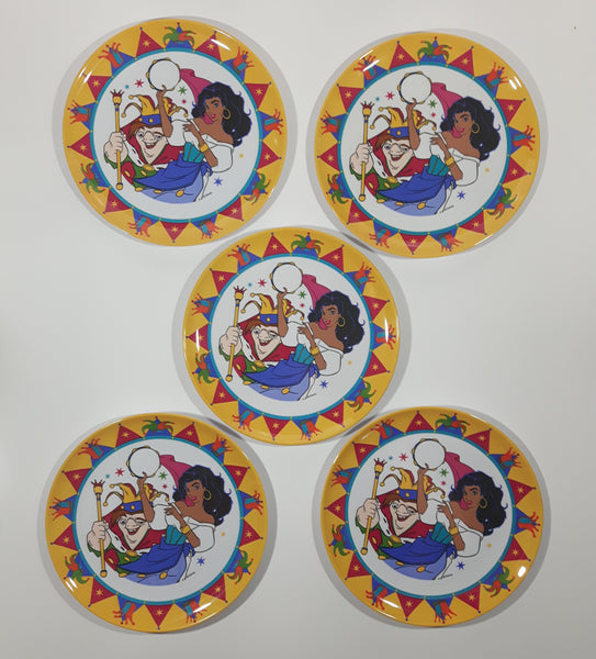 Set of 5 Home Presence Disney Hunchback of Notre Dame Esmeralda 8" Plastic Plate