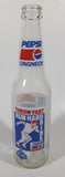 Rare Hard To Find Vintage Pepsi Cola Long Neck "Throw Fast Run Hard Drink Pepsi" Vancouver Canadians Baseball Team 355mL Clear Glass Bottle