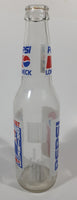 Rare Hard To Find Vintage Pepsi Cola Long Neck "Throw Fast Run Hard Drink Pepsi" Vancouver Canadians Baseball Team 355mL Clear Glass Bottle