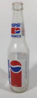 Rare Hard To Find Vintage Pepsi Cola Long Neck "Throw Fast Run Hard Drink Pepsi" Vancouver Canadians Baseball Team 355mL Clear Glass Bottle