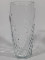 Vintage Pepsi Embossed 6" Tall Glass Cup