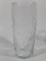 Vintage Pepsi Embossed 6" Tall Glass Cup