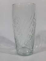 Vintage Pepsi Embossed 6" Tall Glass Cup