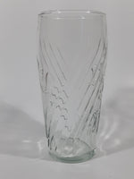 Vintage Pepsi Embossed 6" Tall Glass Cup