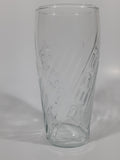 Vintage Pepsi Embossed 6" Tall Glass Cup