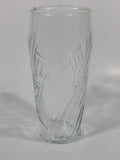 Vintage Pepsi Embossed 6" Tall Glass Cup