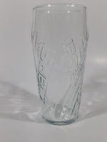 Vintage Pepsi Embossed 6" Tall Glass Cup