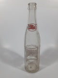 Vintage 1951 Sparkling Pepsi Cola Soda Pop Red and White 10 Fl oz Clear Glass Beverage Bottle Montreal