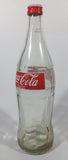 Vintage 1980s Coca Cola Coke English French 750mL 11 3/4" Tall Glass Beverage Bottle with Cap