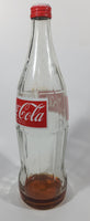 Vintage 1980s Coca Cola Coke English French 750mL 11 3/4" Tall Glass Beverage Bottle with Cap