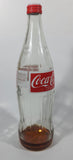 Vintage 1980s Coca Cola Coke English French 750mL 11 3/4" Tall Glass Beverage Bottle with Cap