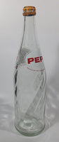 Rare Vintage 1974 Pepsi Cola Price It Right English French 26 Fl Oz 11 1/2" Tall Glass Beverage Bottle with Cap