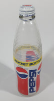 Rare Vintage Pepsi Cola Rocket Bottle 500mL 9 1/8" Tall Ringed Glass Bottle with Cap