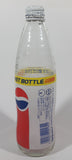 Rare Vintage Pepsi Cola Rocket Bottle 500mL 9 1/8" Tall Ringed Glass Bottle with Cap
