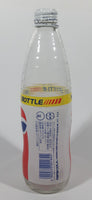 Rare Vintage Pepsi Cola Rocket Bottle 500mL 9 1/8" Tall Ringed Glass Bottle with Cap