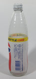 Rare Vintage Pepsi Cola Rocket Bottle 500mL 9 1/8" Tall Ringed Glass Bottle with Cap