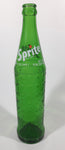 Vintage 1970s Sprite One Pint 16 Fl oz 11" Green Glass Bottle