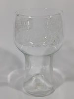 Vintage Pepsi-Cola White Script 6" Tall Glass Cup