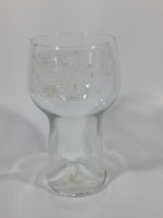 Vintage Pepsi-Cola White Script 6" Tall Glass Cup